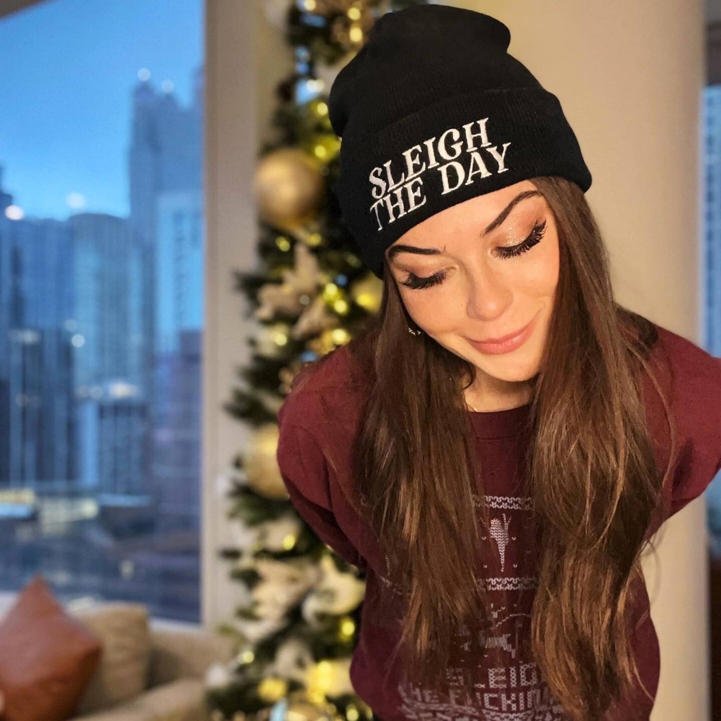 Zoe Roe Sleigh the Day Beanie